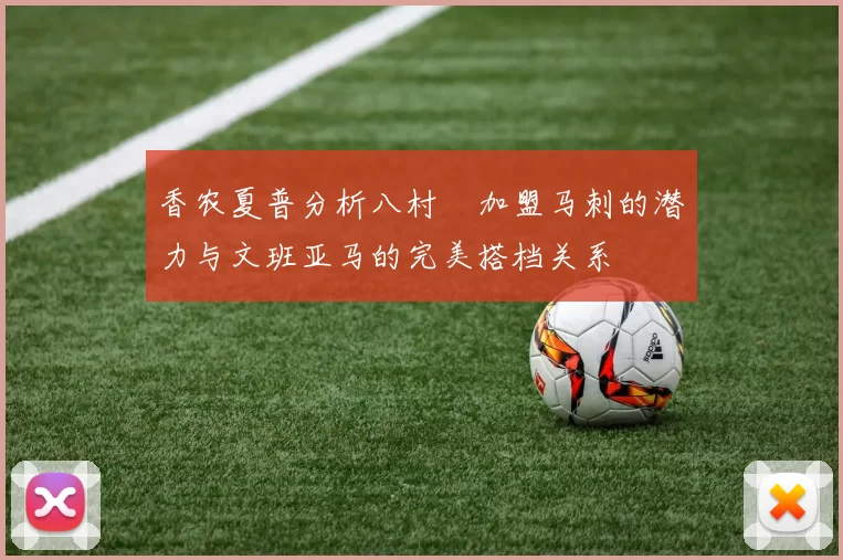 香农夏普分析八村塁加盟马刺的潜力与文班亚马的完美搭档关系