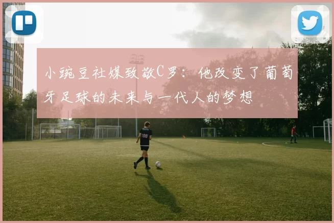 小豌豆社媒致敬C罗：他改变了葡萄牙足球的未来与一代人的梦想